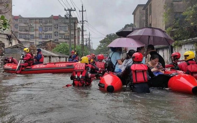 Mưa lũ tại khu vực đông nam Trung Quốc, 3 người thiệt mạng - Ảnh 1.