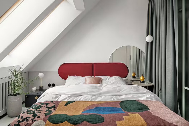 Căn hộ 42m² được thiết kế tinh tế với nội thất và màu sắc hiện đại - Ảnh 6.