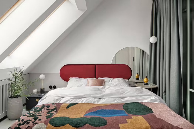 Căn hộ 42m&sup2; được thiết kế tinh tế với nội thất v&agrave; m&agrave;u sắc hiện đại - Ảnh 6.