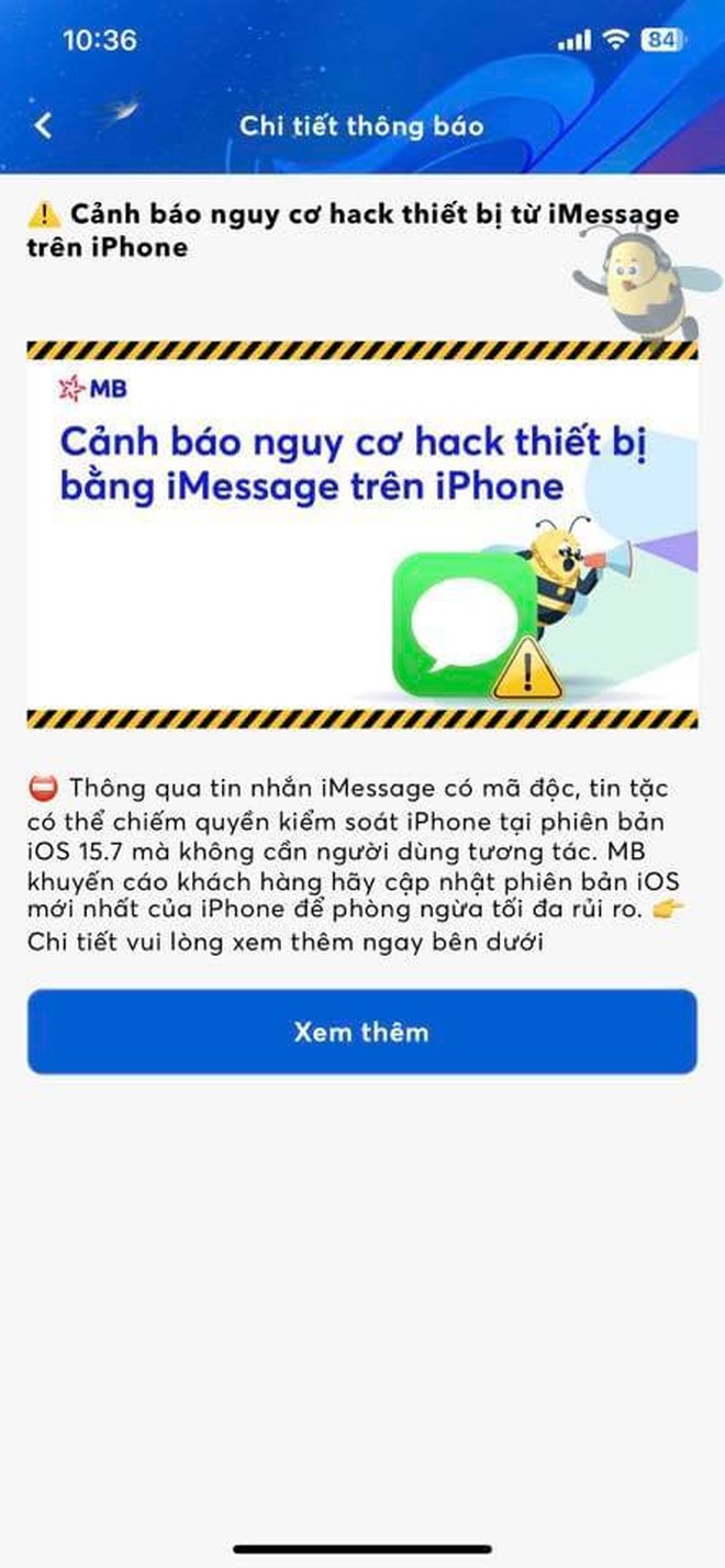 Ngân hàng cảnh báo nguy cơ mất tiền, bị hack iPhone vì ứng dụng quen thuộc - Ảnh 1.