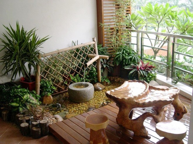 Tạo vườn xanh ở ban c&ocirc;ng để hạ nhiệt cho ng&ocirc;i nh&agrave; - Ảnh 8.