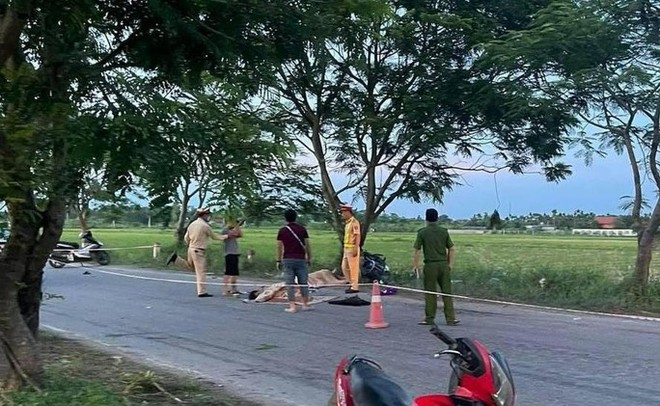 Xe máy tông vào cây phượng, 2 anh em trai tử vong - Ảnh 1.