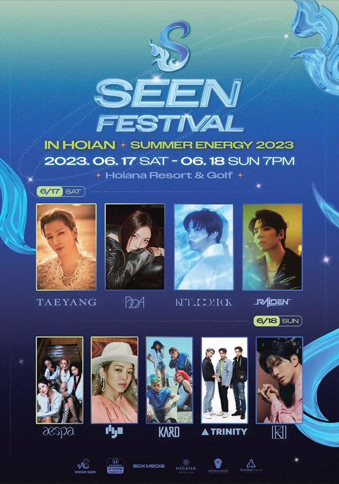 Taeyang - aespa là tâm điểm gây xôn xao MXH khi sang Việt Nam nhưng cũng không đủ để lấp đầy khán giả tại Seen Festival? - Ảnh 7.