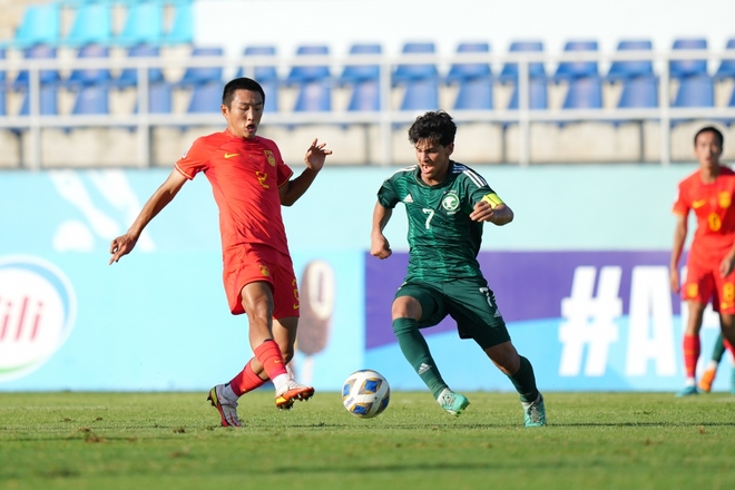 U17 Trung Quốc xếp cuối, bị loại ngay vòng bảng VCK U17 châu Á 2023 - Ảnh 1.