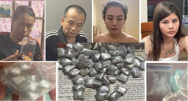 Hai c&ocirc; g&aacute;i trẻ ưa nh&igrave;n bị bắt quả tang b&aacute;n ma t&uacute;y - Ảnh 2.