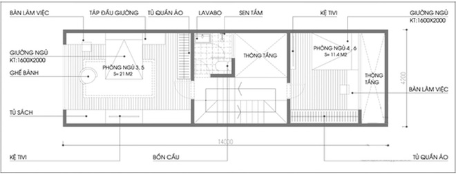 Tư vấn thiết kế nhà phố có mặt tiền hẹp và sâu - Ảnh 3.