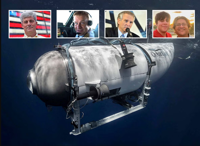 Thời điểm ch&iacute;nh x&aacute;c t&agrave;u th&aacute;m hiểm Titanic cạn oxy, lực lượng cứu hộ mong một ph&eacute;p m&agrave;u - Ảnh 1.