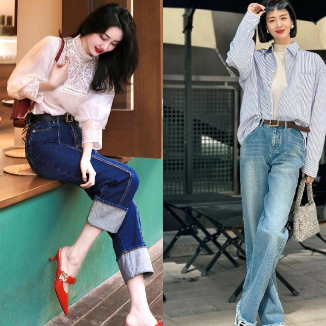 Chọn quần jeans t&ocirc;n chiều cao cho n&agrave;ng 30+ - Ảnh 6.