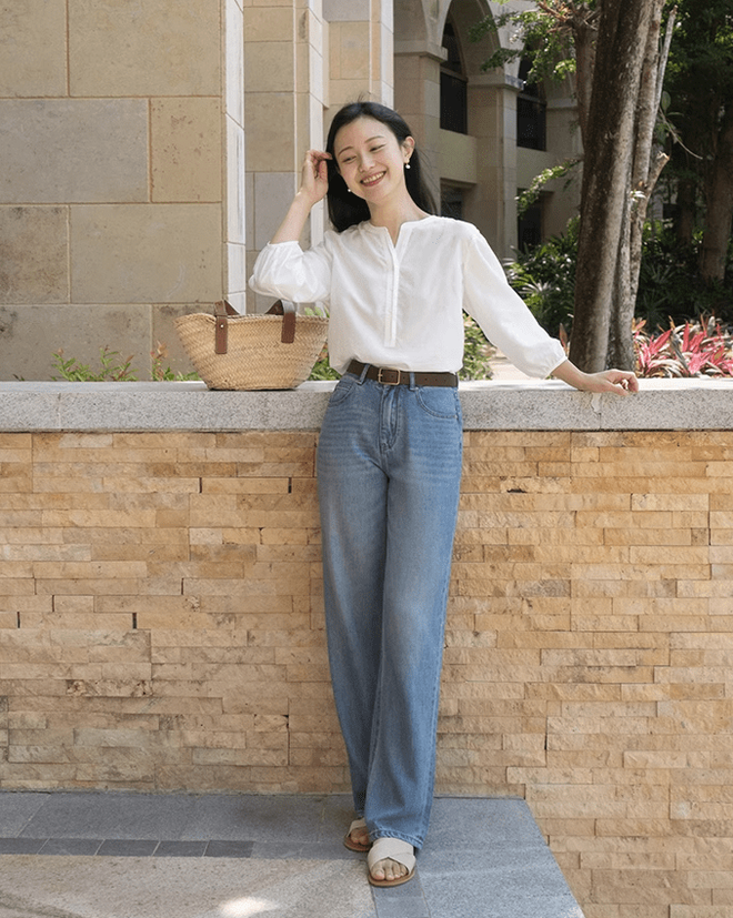 Chọn quần jeans t&ocirc;n chiều cao cho n&agrave;ng 30+ - Ảnh 4.