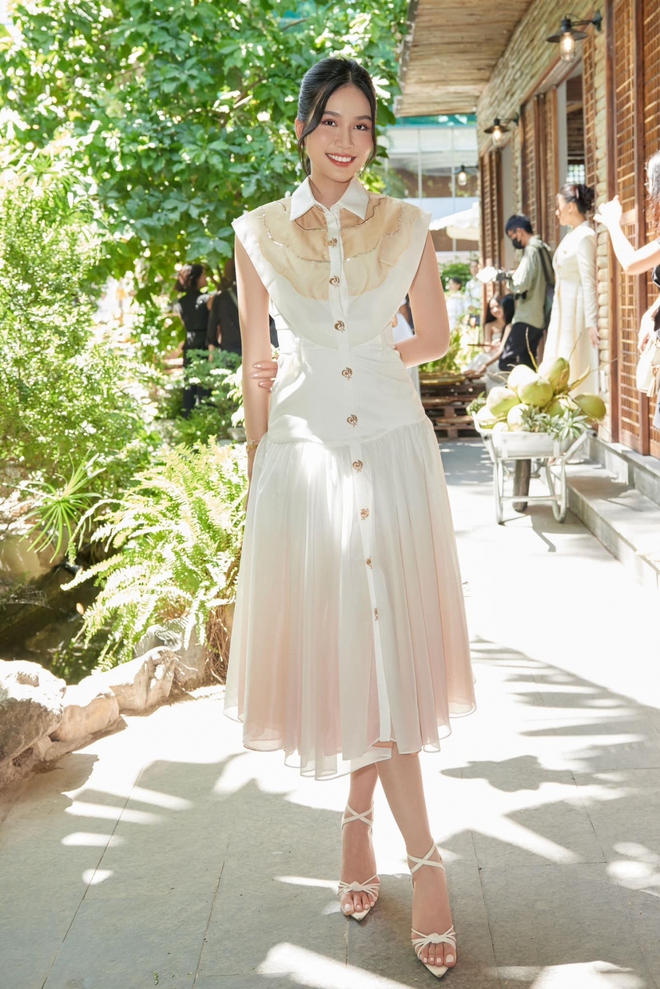 &Aacute; hậu Phương Anh tr&ograve;n trịa hơn sau tin đồn mang thai - Ảnh 4.