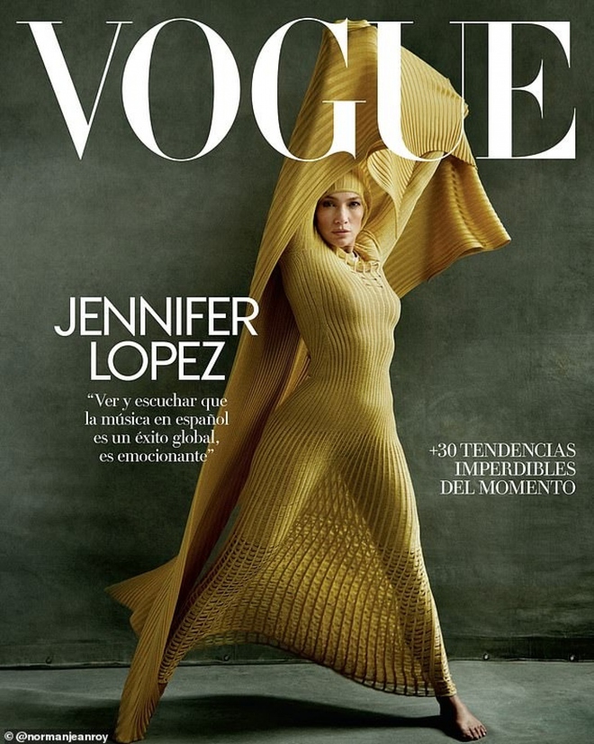 Jennifer Lopez khoe thân hình nóng bỏng trên Tạp chí Vogue Mexico - Ảnh 5.