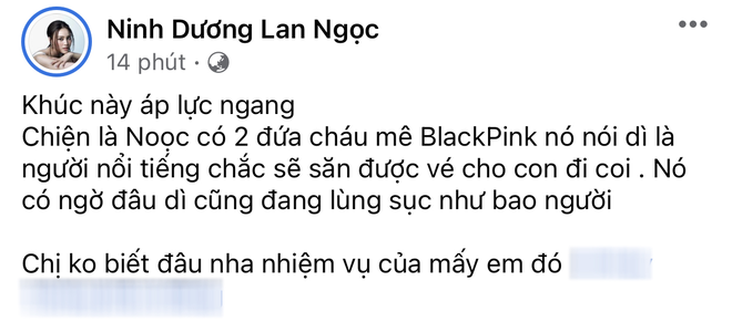 Siêu concert BLACKPINK tại Hà Nội: Lan Ngọc - Min áp lực cuộc chiến săn vé, netizen chờ phản ứng thành viên thứ 5 - Ảnh 3.