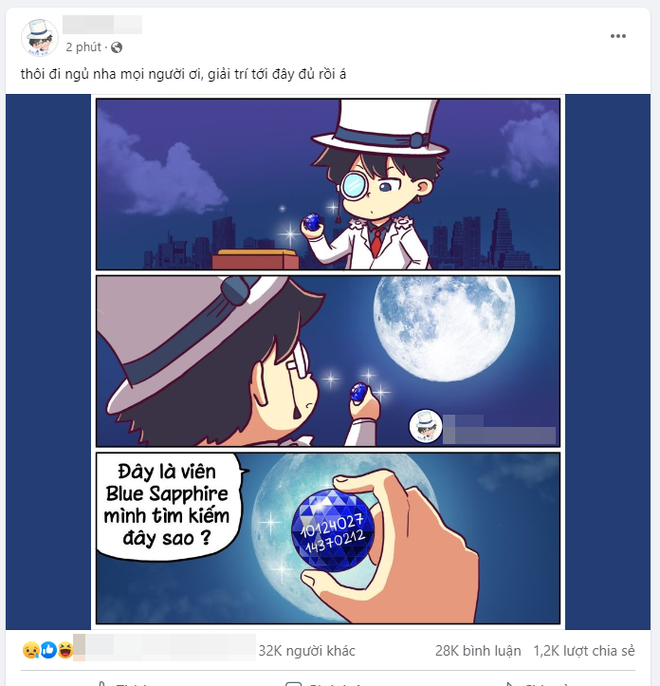 Sĩ tử thức canh Kaito Kid trở lại đo&aacute;n đề văn v&agrave; c&uacute; quay xe ph&uacute;t ch&oacute;t - Ảnh 1.