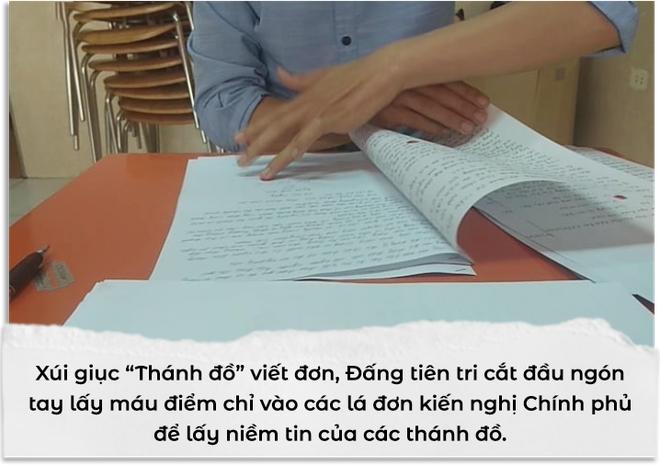 Nữ Th&aacute;nh đồ vẫy v&ugrave;ng tho&aacute;t khỏi địa ngục trần gian Hội Th&aacute;nh Đức Ch&uacute;a Trời Mẹ - Ảnh 10.