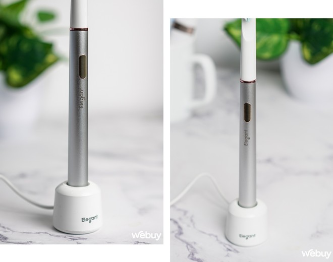 Đ&aacute;nh gi&aacute; b&agrave;n chải điện Elegant: Vẻ ngo&agrave;i sang trọng kết hợp t&iacute;nh di động cao - Ảnh 8.