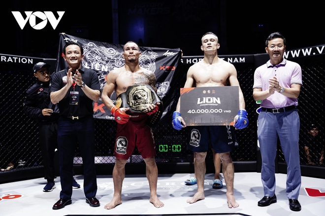 Học trò Johnny Trí Nguyễn- Trần Quang Lộc đổ máu bảo vệ đai vô địch LION Championship - Ảnh 11.