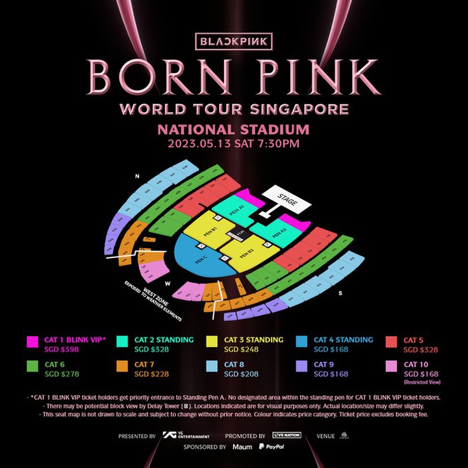 Giá vé xem Taylor Swift tại Singapore rẻ hơn concert BLACKPINK, fan Việt vừa mừng vừa lo - Ảnh 4.