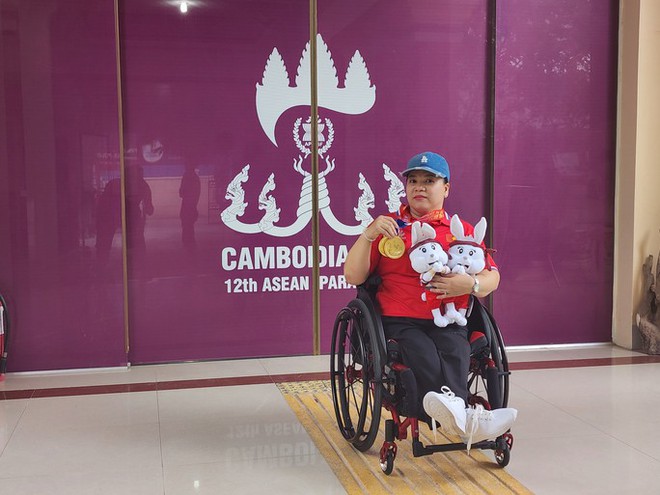 ASEAN Para Games 12: Đoàn thể thao Việt Nam giành 8 HCV - Ảnh 3.