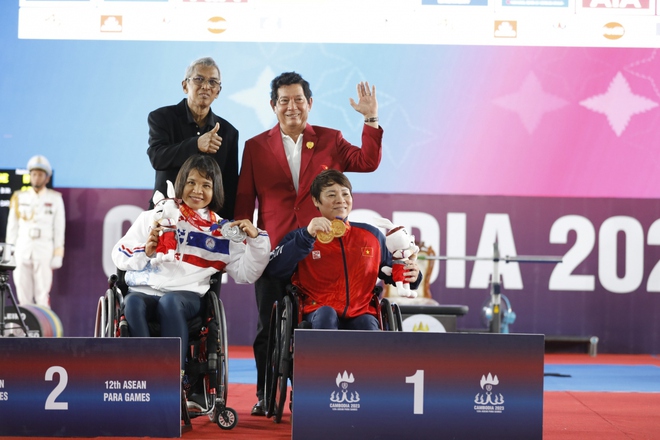 ASEAN Para Games 12: Đoàn Việt Nam phá nhiều kỷ lục, củng cố vị trí trong top 3 - Ảnh 1.