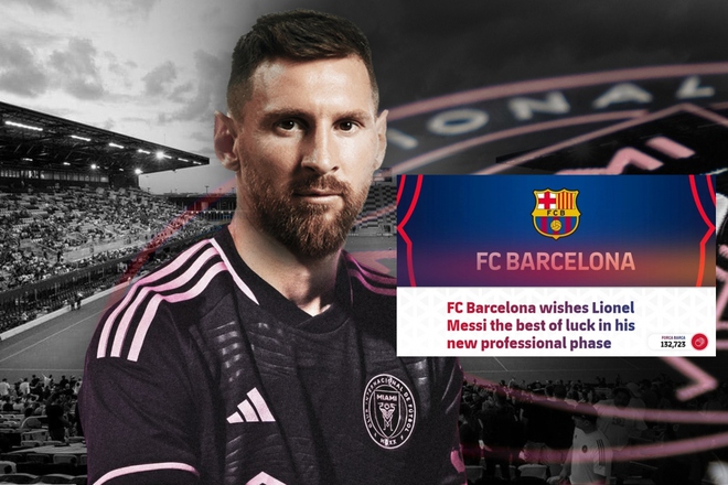 Phản ứng của Barca khi không thể tái hợp với Lionel Messi - Ảnh 1.