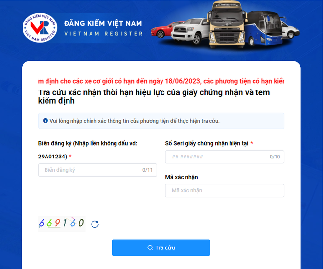 Không cần mất thời gian đến trung tâm đăng kiểm xếp hàng, chủ ô tô có thể tự gia hạn đăng kiểm ngay tại nhà bằng cách sau - Ảnh 2.