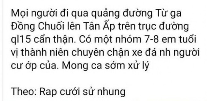 Thực hư vụ chặn xe cướp của gây xôn xao ở Quảng Bình - Ảnh 1.