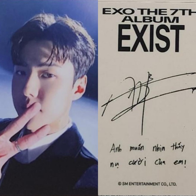 EXO bỗng tung bộ thẻ “thả thính” tự tay viết toàn bộ bằng tiếng Việt cho album mới, riêng Kai không có vì 1 lý do - Ảnh 5.