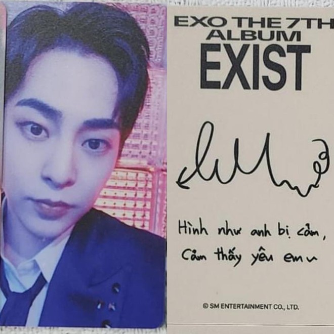EXO bỗng tung bộ thẻ “thả thính” tự tay viết toàn bộ bằng tiếng Việt cho album mới, riêng Kai không có vì 1 lý do - Ảnh 2.