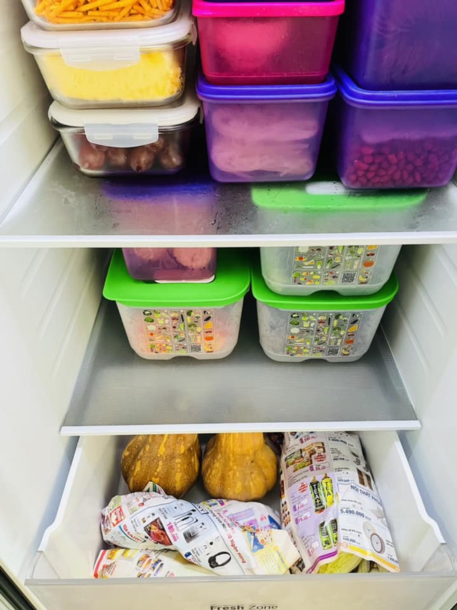 Khoe chiếc tủ lạnh đầy ắp nhưng góc nào cũng gọn gàng, chủ nhân nhận nghìn like vì quá khéo - Ảnh 10. Khoe chiếc tủ lạnh đầy ắp nhưng góc nào cũng gọn gàng, chủ nhân nhận nghìn like vì quá khéo - Ảnh 10.