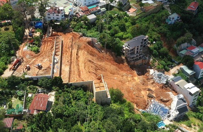 Cận cảnh khu vực sạt lở ở Đ&agrave; Lạt sau 10 ng&agrave;y khắc phục - Ảnh 6.