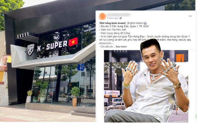 Mặt bằng showroom của Phan C&ocirc;ng Khanh đang rao cho thu&ecirc; với gi&aacute; g&acirc;y cho&aacute;ng - Ảnh 1.
