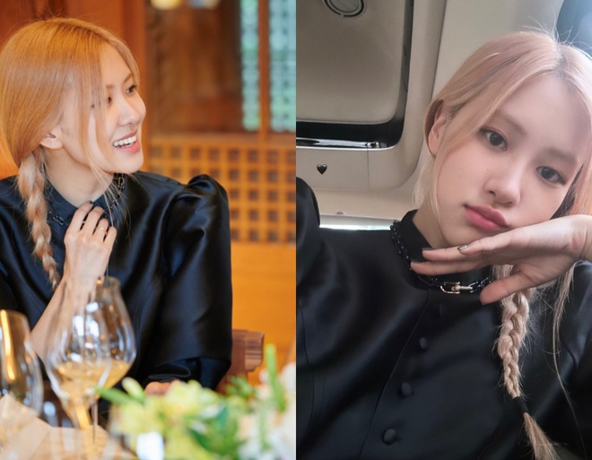 Rosé (BLACKPINK) xinh như tiểu thư tài phiệt, lấn át đại công chúa Samsung và tài tử Squid Game ở tiệc kín tầm cỡ - Ảnh 3.