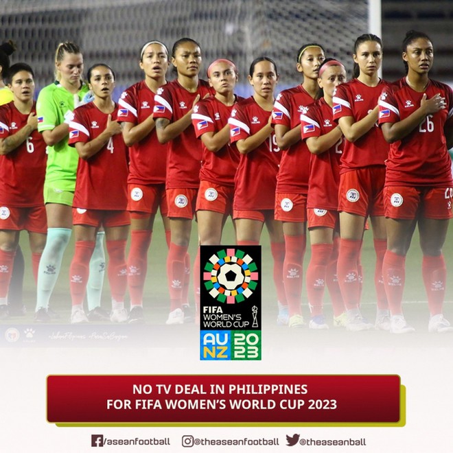 World Cup nữ 2023: CĐV Philippines kh&ocirc;ng thể xem đội nh&agrave; v&igrave; chưa c&oacute; bản quyền truyền h&igrave;nh - Ảnh 1.