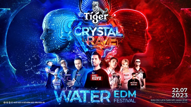 Hàng chục thiết bị “thuỷ thần công” đã sẵn sàng kích hoạt tại chuỗi Water EDM festival lớn nhất hè 2023 - Tiger Crystal Rave 2.0 - Ảnh 7.