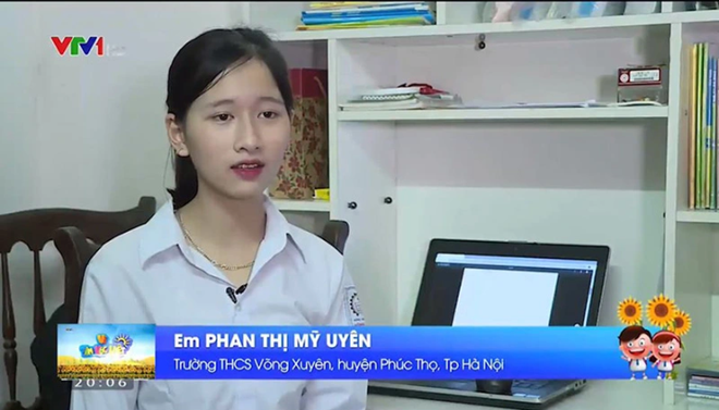 Nữ sinh cấp 2 bất ngờ nổi tiếng khi xuất hiện tr&ecirc;n s&oacute;ng truyền h&igrave;nh hiện tại ra sao? - Ảnh 1.