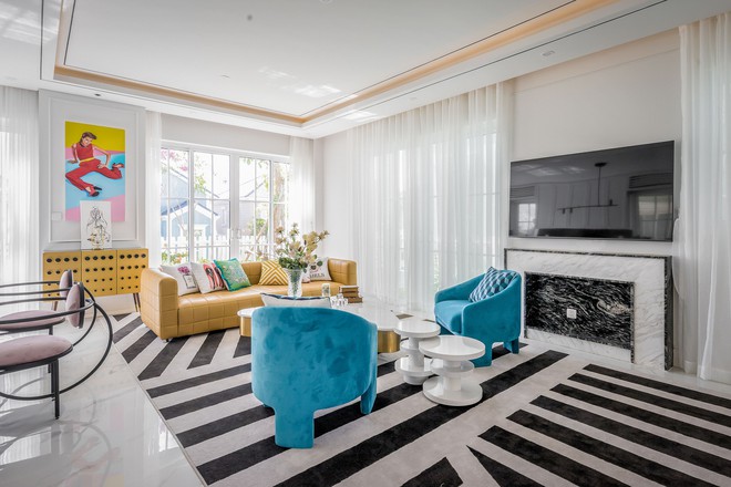 Ng&ocirc;i nh&agrave; rộng 280m&sup2; đẹp như bản giao hưởng nghệ thuật b&ecirc;n bờ biển Phan Thiết - Ảnh 5.