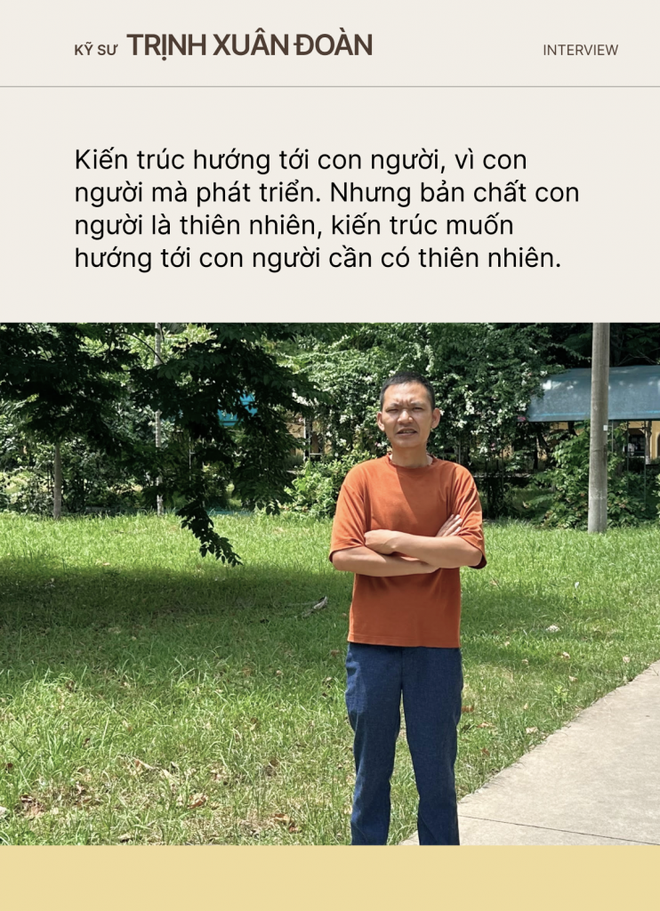 Kỹ sư thiết kế sân vườn Trịnh Xuân Đoàn: Từng mảng cỏ, bụi cây góp phần xanh hóa những tảng bê tông đô thị, giúp con người tìm về với thiên nhiên - Ảnh 5.