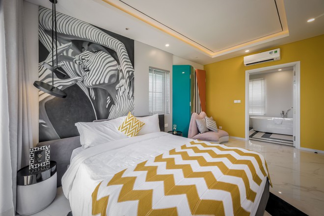 Ng&ocirc;i nh&agrave; rộng 280m&sup2; đẹp như bản giao hưởng nghệ thuật b&ecirc;n bờ biển Phan Thiết - Ảnh 15.