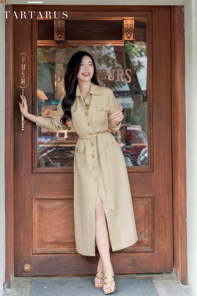 Gợi &yacute; 10 mẫu v&aacute;y sơ mi để n&agrave;ng c&ocirc;ng sở tuổi 30 mặc đẹp như nữ ch&iacute;nh ng&ocirc;n t&igrave;nh - Ảnh 19.