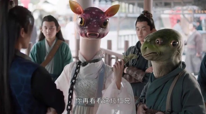 Kỹ xảo giả trân chọc tức khán giả trong phim Trung Quốc - Ảnh 6.