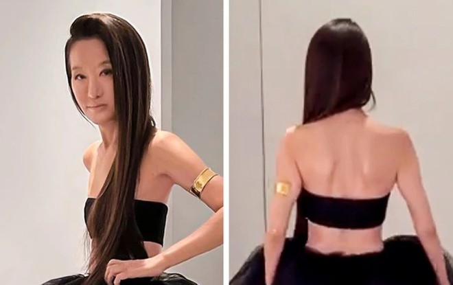 V&oacute;c d&aacute;ng nuột n&agrave; ở tuổi U80 của b&agrave; ho&agrave;ng v&aacute;y cưới Vera Wang - Ảnh 3.