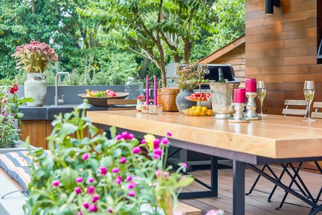 Rời th&agrave;nh phố về ngoại &ocirc; x&acirc;y nh&agrave; vườn rộng 1.000m2 với bể bơi v&agrave; c&acirc;y xanh - Ảnh 8.