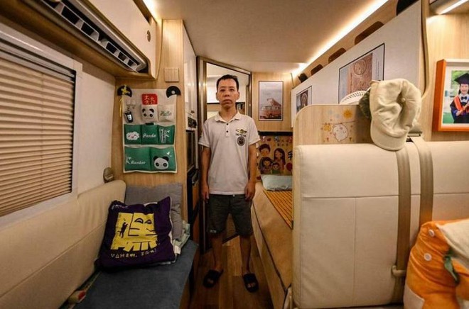Giá nhà đắt đỏ, giới trẻ Trung Quốc chọn sống trong nhà xe - Ảnh 4.