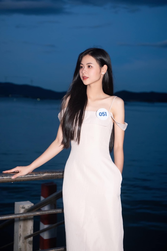 Ngắm nhan sắc hoa khôi bóng chuyền lọt top 10 Hoa hậu thế giới Việt Nam 2023 - Ảnh 3.