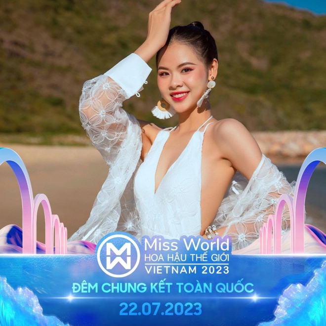Ngắm nhan sắc hoa khôi bóng chuyền lọt top 10 Hoa hậu thế giới Việt Nam 2023 - Ảnh 2.