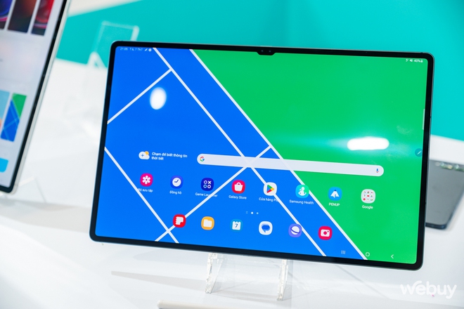 Ngắm nhìn bộ 3 máy tính bảng Galaxy Tab S9: Màn hình siêu nét, Snapdragon 8 Gen 2 và kháng nước, bụi IP68 - Ảnh 4.