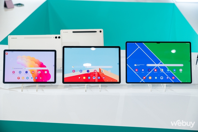 Ngắm nhìn bộ 3 máy tính bảng Galaxy Tab S9: Màn hình siêu nét, Snapdragon 8 Gen 2 và kháng nước, bụi IP68 - Ảnh 2.