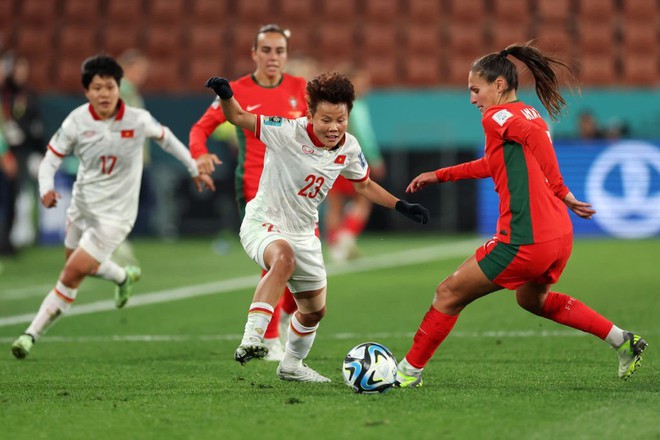 ĐT nữ Việt Nam 0-2 ĐT nữ Bồ Đào Nha: Không thể tạo bất ngờ - Ảnh 5.