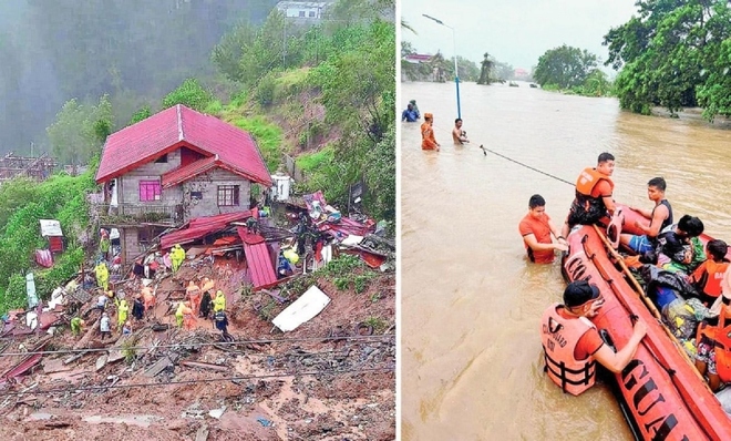 Siêu bão Egay tàn phá Philippines, gây thiệt hại về người và tài sản - Ảnh 2.