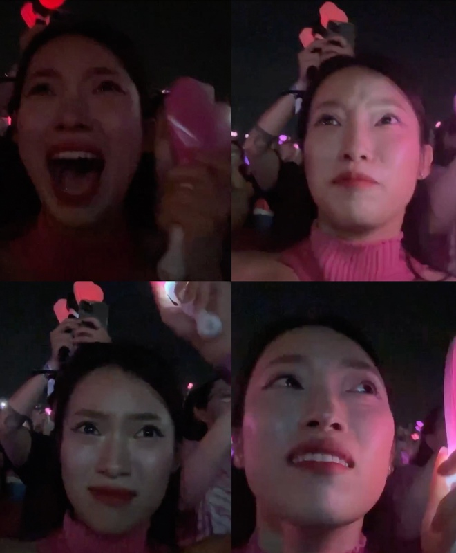 Khánh Vy bật khóc, chỉ thốt lên được đúng 1 câu trong đêm diễn bùng cháy của BLACKPINK ở Hà Nội - Ảnh 2.